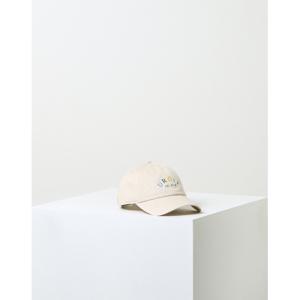 라움 남성 23SS 품절임박DR LE DE MONSIEUR 베이지 로고자수 면 캡모자 RAHE3ED03I2