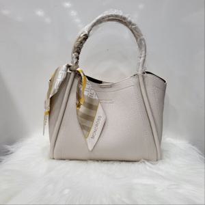 [몽크로스]파우치분리 와이드 버킷백 WT68990 IVORY