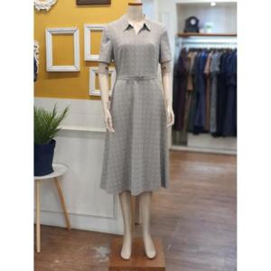 BCBG 세이브존01 아트 벨티드 원피스 B4B5O648