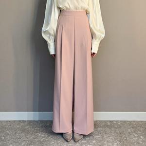 [파슨스] Pink.Wide Two Tuck Pants   [MSPR2PT02]