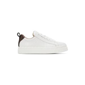 25 SS 끌로에 여성 화이트 로렌 스니커즈 232338F128013