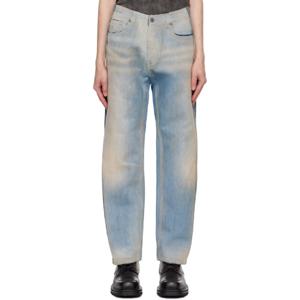 25 SS 디젤 남성 블루 2010 맥스 09k22 스트레이트 데님 진 242001M186011