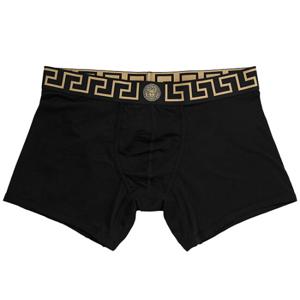 베르사체 25SS 블랙 그레카 보더 롱 트렁크 브리프 AU10028 1A10011 A80G