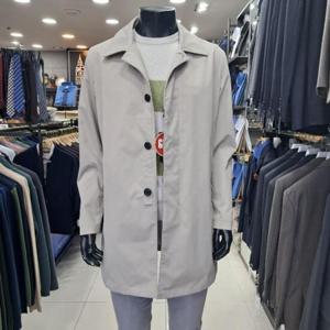 런던포그 HL01 아이보리 봄 트렌치코트 Lnsma71z