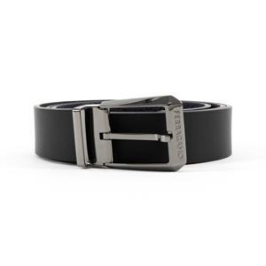 페라가모 스퀘어 남성 리버시블 허리벨트 32mm 블랙 블루 670374 0775804