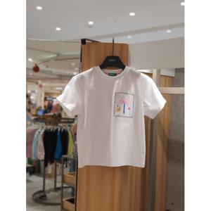 베네통키즈6 팜트리티셔츠2컬러 QATS27531 25S/S