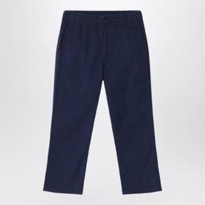 POLO RALPH LAUREN Navy blue cotton trousers 323855803CO/Q_POLOR-NN