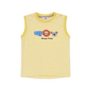 [블루독베이비8] SS25 애니멀 민소매 티셔츠B  HJ (4531433302) (BLUEDOG BABY 유아 출산 백일 선물 도트