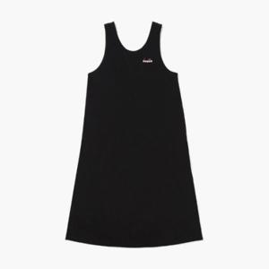 디아도라반바지 KQJ D4222LOP61BLK 카리나 테리 원피스 BLACK