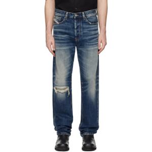 디젤 청바지 블루 2010 맥스 09j95 스트레이트 데님 진 242001M186056