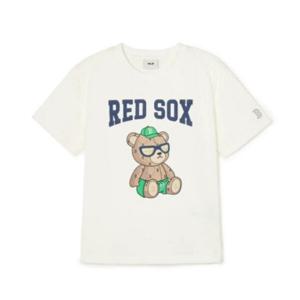 M MLB키즈반팔티 NQK 7ATSC0543-43CRS MEGA BEAR 모노그램 티셔츠