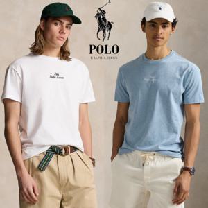 폴로 랄프로렌 Polo Ralph Lauren 19619877 남자 자수로고 져지 코튼 반팔 티셔츠