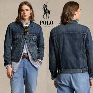 폴로 랄프로렌 Polo Ralph Lauren 4602015 남자 made in USA 데님 트러커 자켓