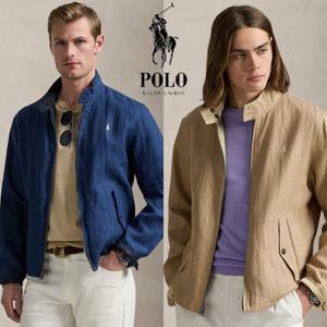 폴로 랄프로렌 Polo Ralph Lauren 19363761 남자 Bedford 리넨 태피터 양면 자켓