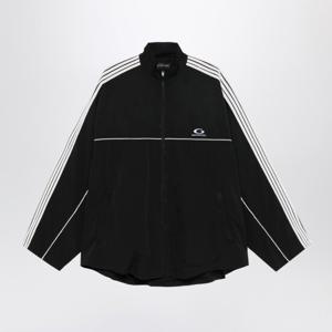 발렌시아가 블랙 스트레치 테크니컬 재킷 831361TRO31 1000