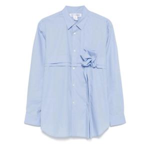 꼼데가르송 긴팔 셔츠 FOB052S25 59241 1 BLUE