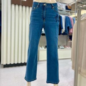크로커다일레이디 HC28 일자핏 데님팬츠 CLDMDO204
