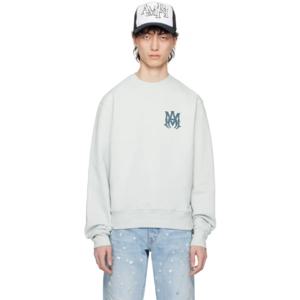 아미리 스웨트셔츠 블루 MA 스웨트셔츠 241886M204022