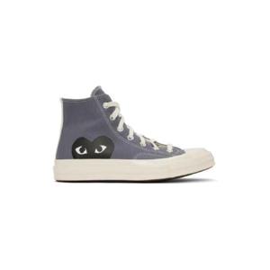 꼼데가르송 스니커즈 그레이 Converse 하프 하트 척 70 스니커즈 221246M236000