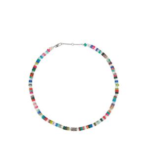 셀린느 네크리스 461EC6BNS 14AG MULTICOLORSILVER