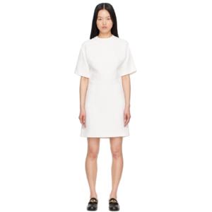 발렌티노 원피스 화이트 파유 미니 드레스 241476F052014
