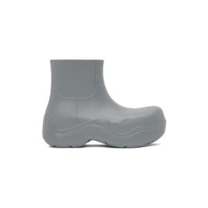 Bottega Veneta 첼시부츠 그레이 퍼들 첼시 부츠 232798M223001