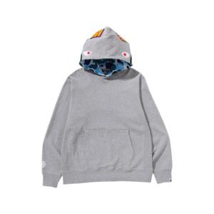베이프 ABC 카모 샤크 풀오버 후드 그레이 0ZXSWM009141O