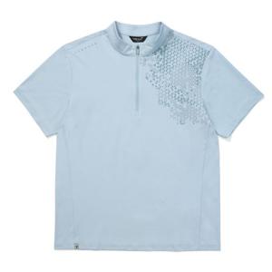 [트렉스타]볼텍스 남성 하프집업 티셔츠_S/블루_SM-TS05511