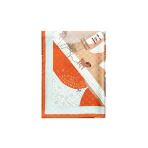 펜디 머플러 스카프 FXT091 AUMAF1FU2 Red