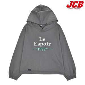 [제이씨비]레터링 크롭 후드티 (JBK8Q147GS)