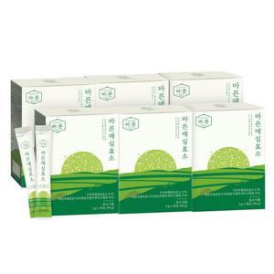 바른 매실효소 식물 유래 매실 3g x 30포, 6박스