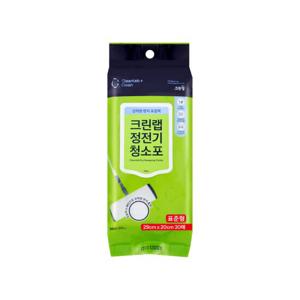 크린랩 정전기 청소포 표준형 28X20 30매 청소패드 티슈