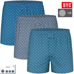 BYC사각모티브체크패턴니트남팬티3매입MCF2097