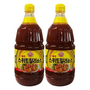 오뚜기 오쉐프 스위트칠리소스 2.1kg 2개