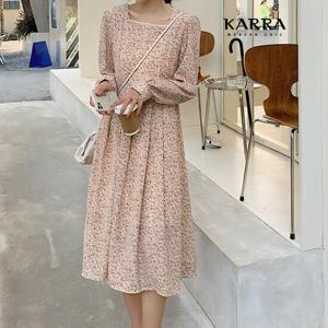 [카라]KARRA 잔꽃플레어원피스_A4S0657