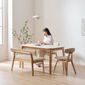 한샘몰pick 보니애 오로라 세라믹식탁 4인용 양면 포세린 1400
