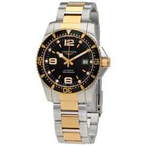 론진 하이드로콘퀘스트 오토매틱 블랙 다이얼 41mm 남성용 시계 L37423567 L3.742.3.56.7