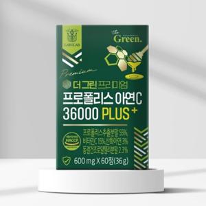 랩온랩 더 그린 프리미엄 프로폴리스 아연C 36000 플러스 600mg