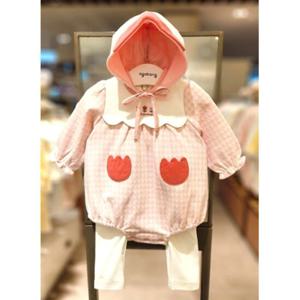 [아가방] 오드데이체크바디수트상하세트 (01S127951)