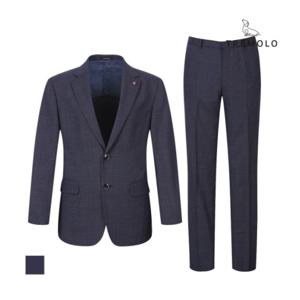 [인디안][TREMOLO] 남성 잔체크디자인 정장_TGNGAVM3421_SET