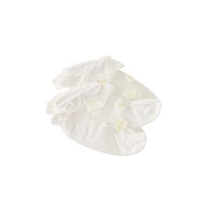 [밍크뮤HP]25년S S(CR)시스루데이지레이스발목양말 (35114-815-02)