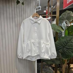 스테파니 HC05 니트배색남방NB A25SH5109HP