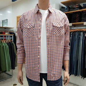 [리바이스][남성]포플린 체크셔츠 긴팔(64306-0037)