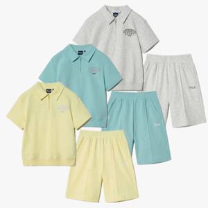 휠라키즈(FILA KIDS) (FK2FSH2103X) 간절기 반집엎 세트