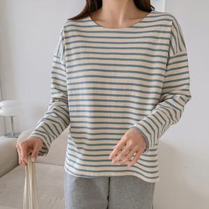 [올리비에스클로젯] 스트라이프 기본 티셔츠_O2504TS035A