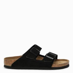 BIRKENSTOCK 블랙 스웨이드 아리조나 슬라이드 951323SUE/XG_BIRKE-BLK