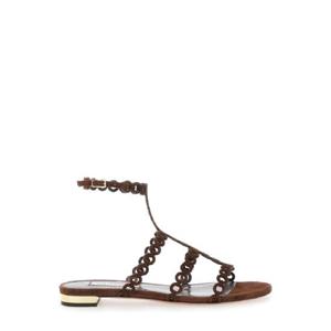 AQUAZZURA 인피니티 체인 샌들 플랫 ICHFLAS0SUEESP