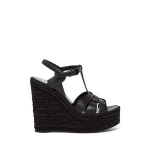 SAINT LAURENT 트리뷰트 가죽 에스파드리유 611924BDA001000