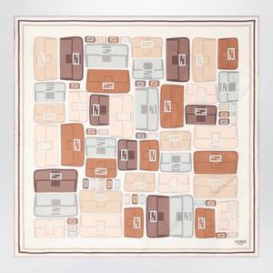 펜디 머플러 스카프 FXT091AUME Beige