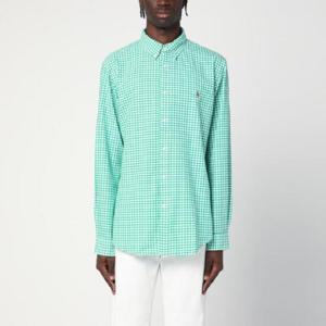 POLO RALPH LAUREN Oxford Custom-Fit checkered shirt 710853129004CO/Q_POLOR-SW